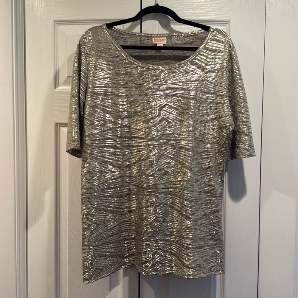 Lularoe gold elegant collection 2X